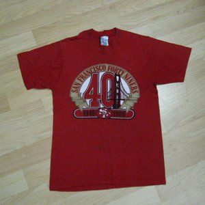 San Francisco 49ers Vintage 1986 Thin T Shirt S/M